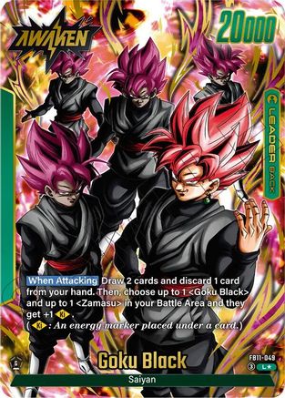Goku Black - FB11-049 (Alternate Art) (FB11-049) - Brightness of Hope Holofoil