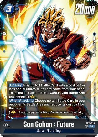Son Gohan : Future - FB11-033 (FB11-033) - Brightness of Hope Holofoil