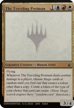 The Traveling Postman (UNK-) - Un-Known Event Playtest Cards
