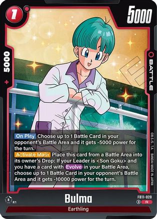 Bulma - FB11-020 (FB11-020) - Brightness of Hope Holofoil