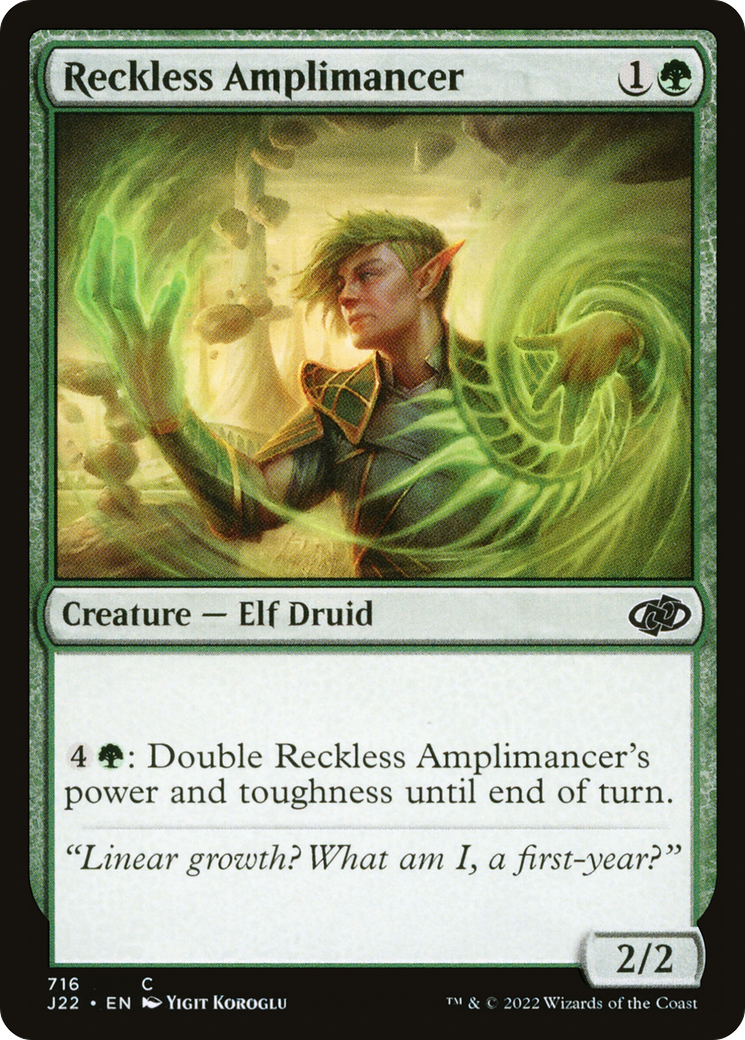 Reckless Amplimancer (J22-716) - Jumpstart 2022