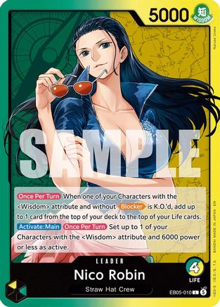 Nico Robin (010) (EB05-010) - Extra Booster: One Piece Heroines Edition Vol. 2