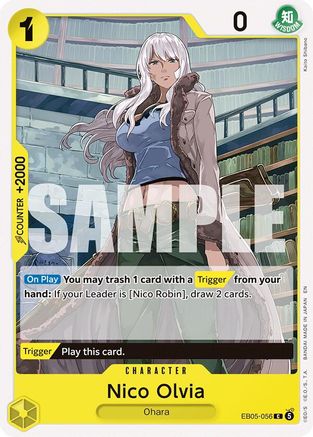 Nico Olvia (EB05-056) - Extra Booster: One Piece Heroines Edition Vol. 2