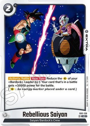Rebellious Saiyan (FB11-120) - Brightness of Hope