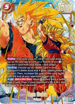 Son Goku - FB11-121 (Super Alternate Art) (FB11-121) - Brightness of Hope Holofoil