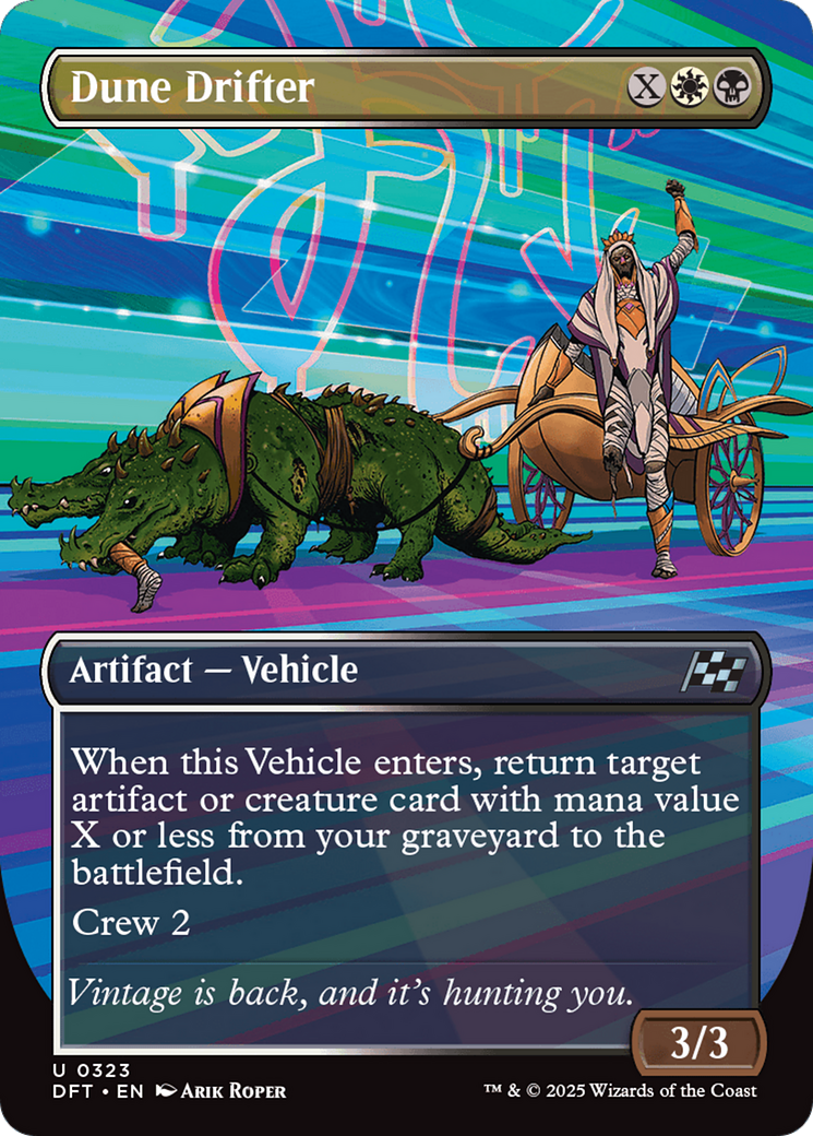 Dune Drifter (Borderless) (DFT-323) - Aetherdrift (Borderless)