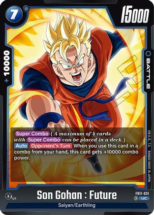 Son Gohan : Future - FB11-031 (FB11-031) - Brightness of Hope