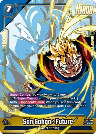 Son Gohan : Future - FB11-031 (Alternate Art) (FB11-031) - Brightness of Hope Holofoil