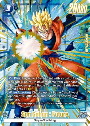 Son Gohan : Future - FB11-033 (Alternate Art) (FB11-033) - Brightness of Hope Holofoil