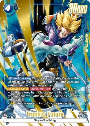 Trunks : Future - FB11-036 (Alternate Art) (FB11-036) - Brightness of Hope Holofoil