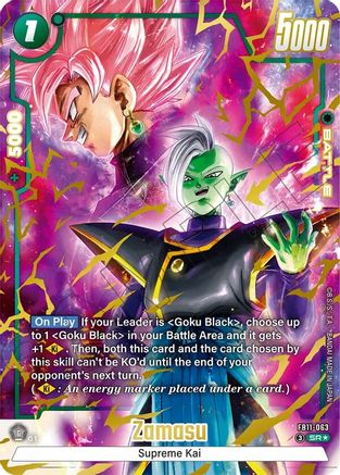 Zamasu - FB11-063 (Alternate Art) (FB11-063) - Brightness of Hope Holofoil