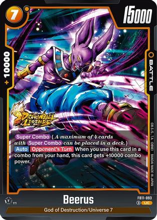Beerus - FB11-093 (FB11-093) - Brightness of Hope