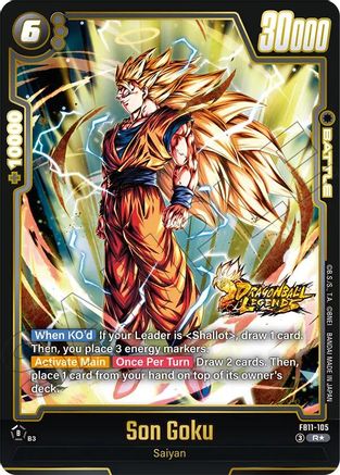 Son Goku - FB11-105 (Alternate Art) (FB11-105) - Brightness of Hope Holofoil