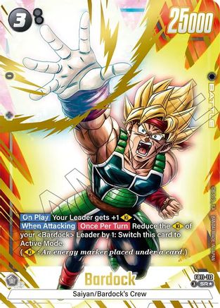 Bardock - FB11-112 (Alternate Art) (FB11-112) - Brightness of Hope Holofoil