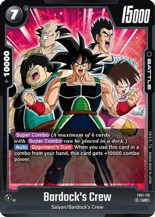 Bardock's Crew - FB11-115 (FB11-115) - Brightness of Hope