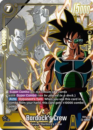 Bardock's Crew - FB11-115 (Alternate Art) (FB11-115) - Brightness of Hope Holofoil