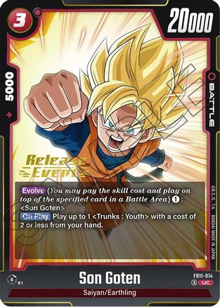 Son Goten - FB11-014 (FB11-014) - Brightness of Hope Release Event Cards