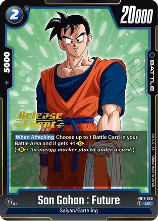 Son Gohan : Future - FB11-030 (FB11-030) - Brightness of Hope Release Event Cards
