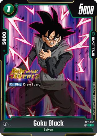Goku Black - FB11-052 (FB11-052) - Brightness of Hope Release Event Cards