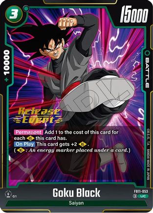 Goku Black - FB11-053 (FB11-053) - Brightness of Hope Release Event Cards