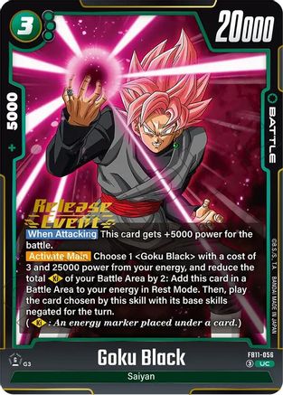 Goku Black - FB11-056 (FB11-056) - Brightness of Hope Release Event Cards