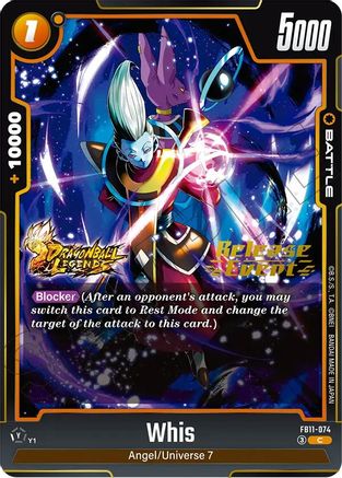 Whis - FB11-074 (FB11-074) - Brightness of Hope Release Event Cards