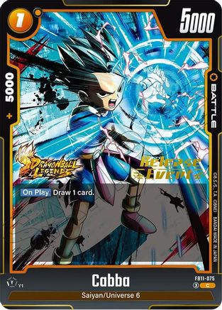 Cabba (FB11-075) - Brightness of Hope Release Event Cards