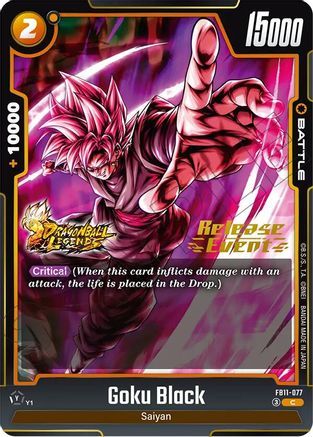Goku Black - FB11-077 (FB11-077) - Brightness of Hope Release Event Cards