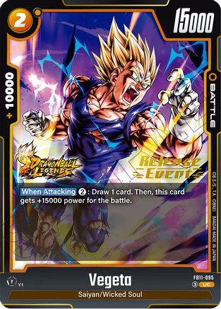 Vegeta - FB11-095 (FB11-095) - Brightness of Hope Release Event Cards