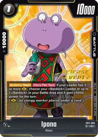 Ipana (FB11-098) - Brightness of Hope Release Event Cards