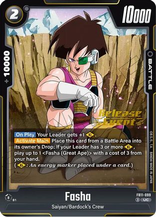 Fasha (FB11-099) - Brightness of Hope Release Event Cards