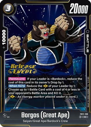 Borgos (Great Ape) (FB11-109) - Brightness of Hope Release Event Cards