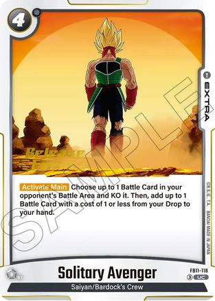 Solitary Avenger (FB11-118) - Brightness of Hope Release Event Cards