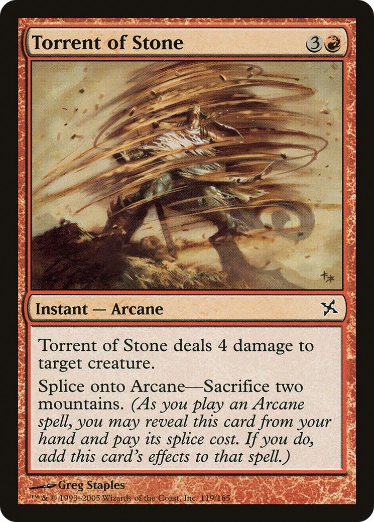 Torrent of Stone (BOK-119) - Betrayers of Kamigawa