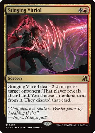 Stinging Vitriol (FRA-152) - Reality Fracture Foil
