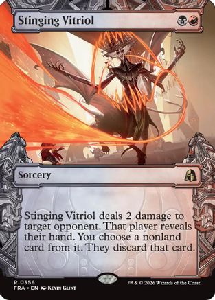 Stinging Vitriol (Showcase) (FRA-356) - Reality Fracture Foil