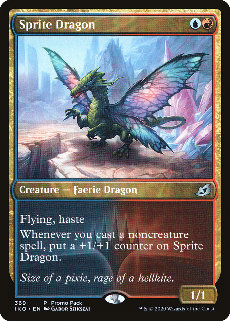 Sprite Dragon (PPIKO-369) - Ikoria: Lair of Behemoths Foil