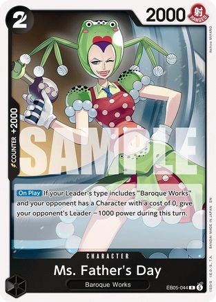 Ms. Father's Day (EB05-044) - Extra Booster: One Piece Heroines Edition Vol. 2 Foil