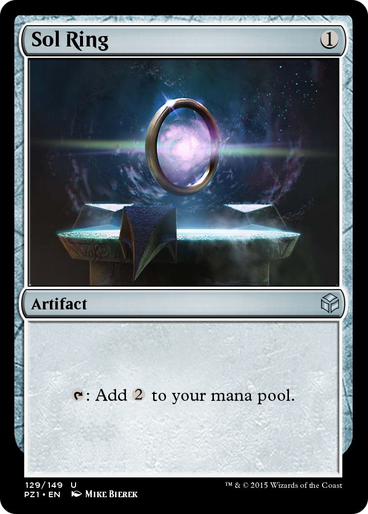 Sol Ring (PZ1-129) - Legendary Cube Prize Pack