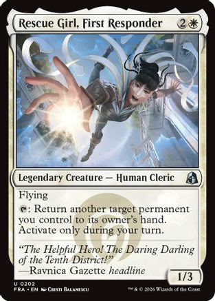 Rescue Girl, First Responder (FRA-202) - Reality Fracture Foil