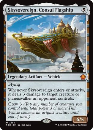 Skysovereign, Consul Flagship (FDC-285) - Commander: Foundations