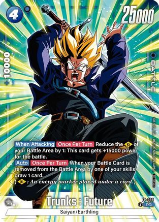 Trunks : Future - FP-098 (Tournament Pack 12) (FP-098) - Tournament and Championship Promos Holofoil