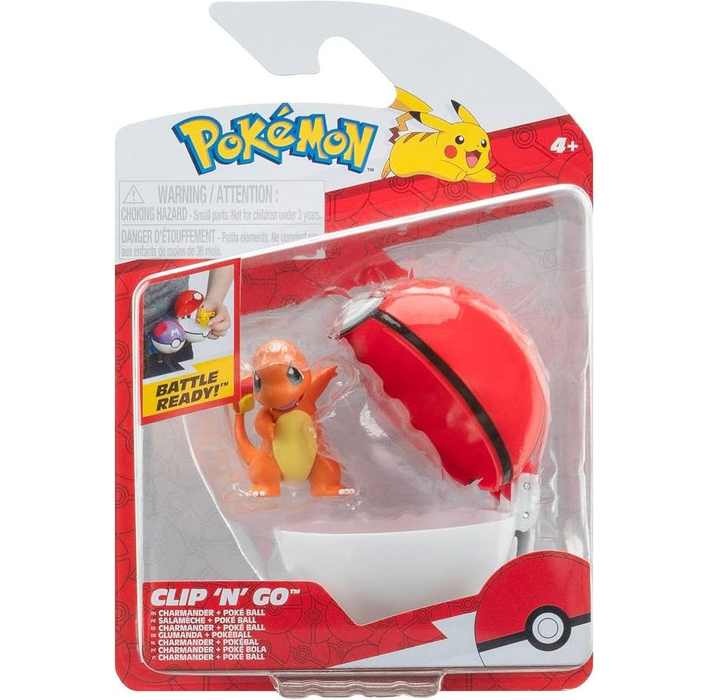 Pokémon: Clip n Go + Poké Ball (Official Merchandise)