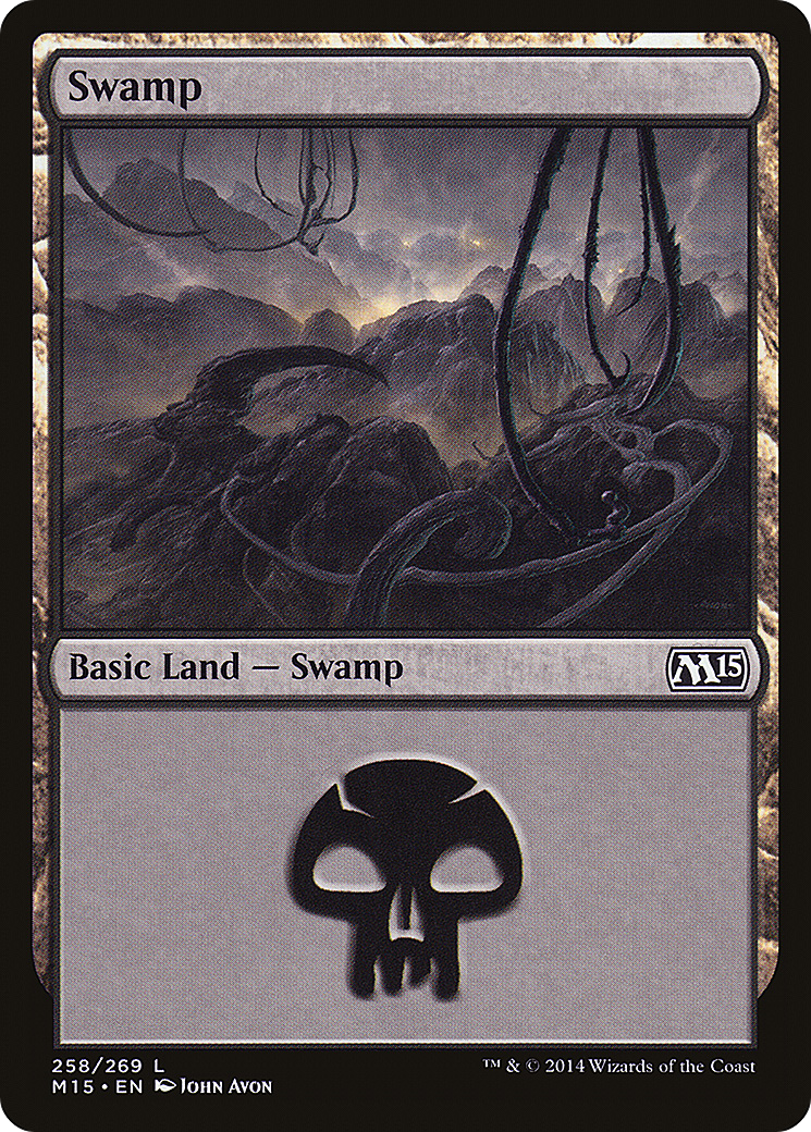 Swamp (258) (M15-258) - Magic 2015 Foil