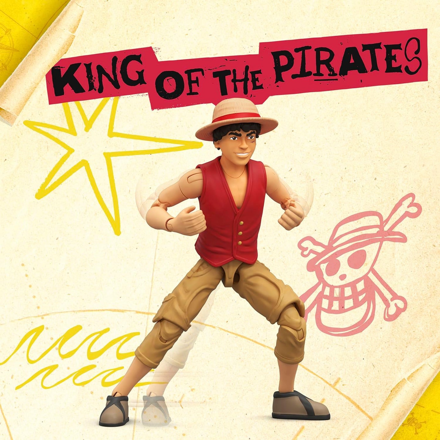 One Piece:  Monkey D. Luffy 15 cm Action Figure