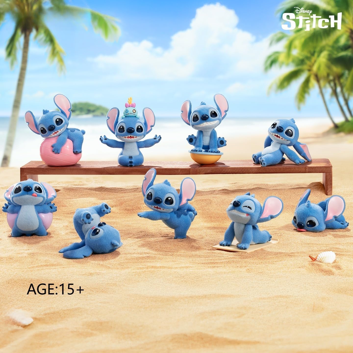 Top Toy x Disney - Stitch Energy Yoga Figure Series
