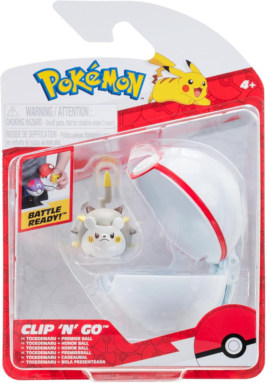 Pokémon: Clip n Go + Poké Ball (Official Merchandise)