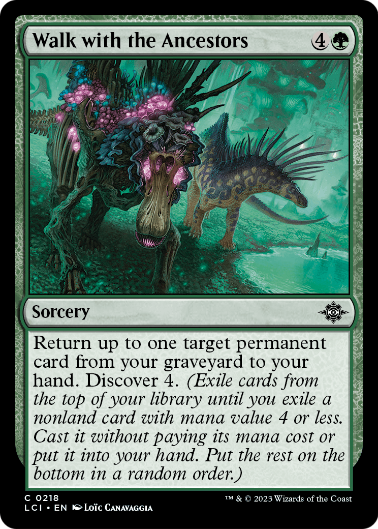 Walk with the Ancestors (LCI-218) - The Lost Caverns of Ixalan Foil