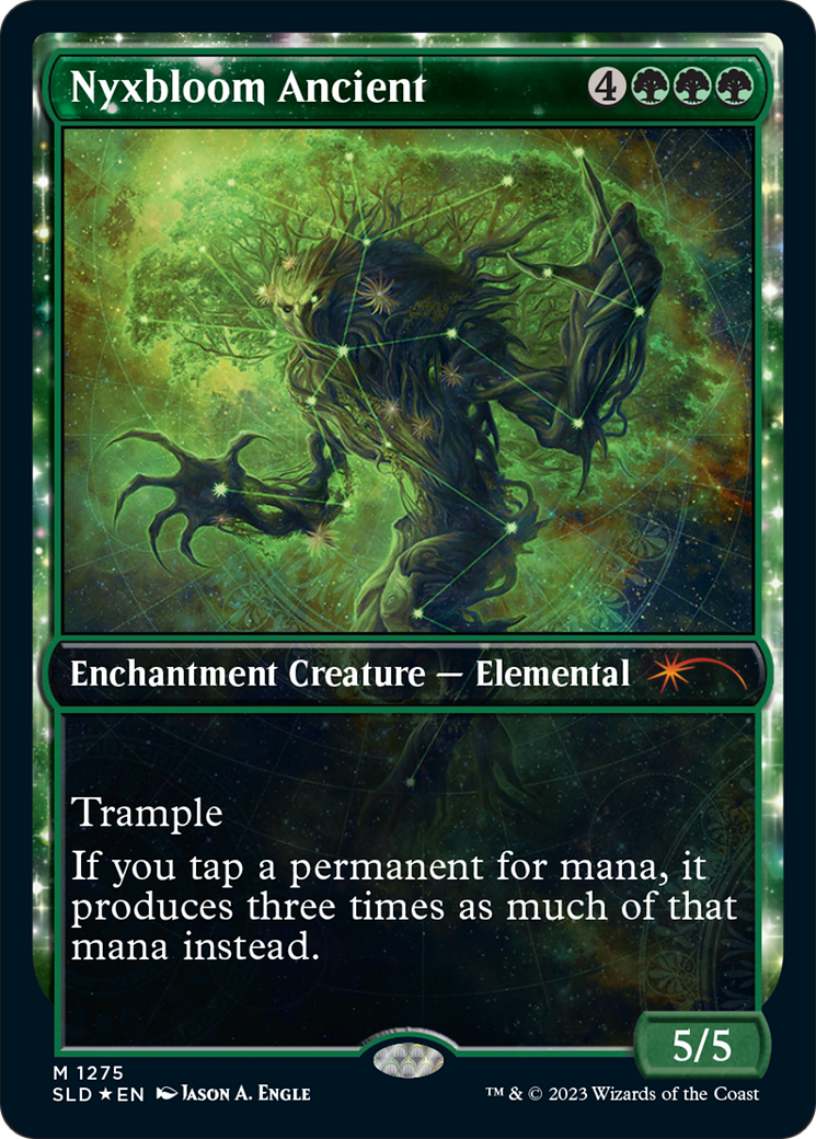 Nyxbloom Ancient (Halo Foil) (SLD-1275) - Secret Lair Drop: (Showcase) Foil