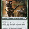 Bird Admirer (MID-169) - Innistrad: Midnight Hunt: (Double Faced Transform) Foil